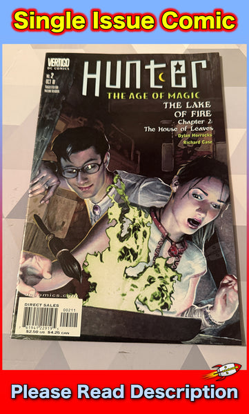 Hunter The Age of Magic Chapter 2 The House of Leaves No. 2 Oct 2001 Vertigo DC Comics (Used Comic)