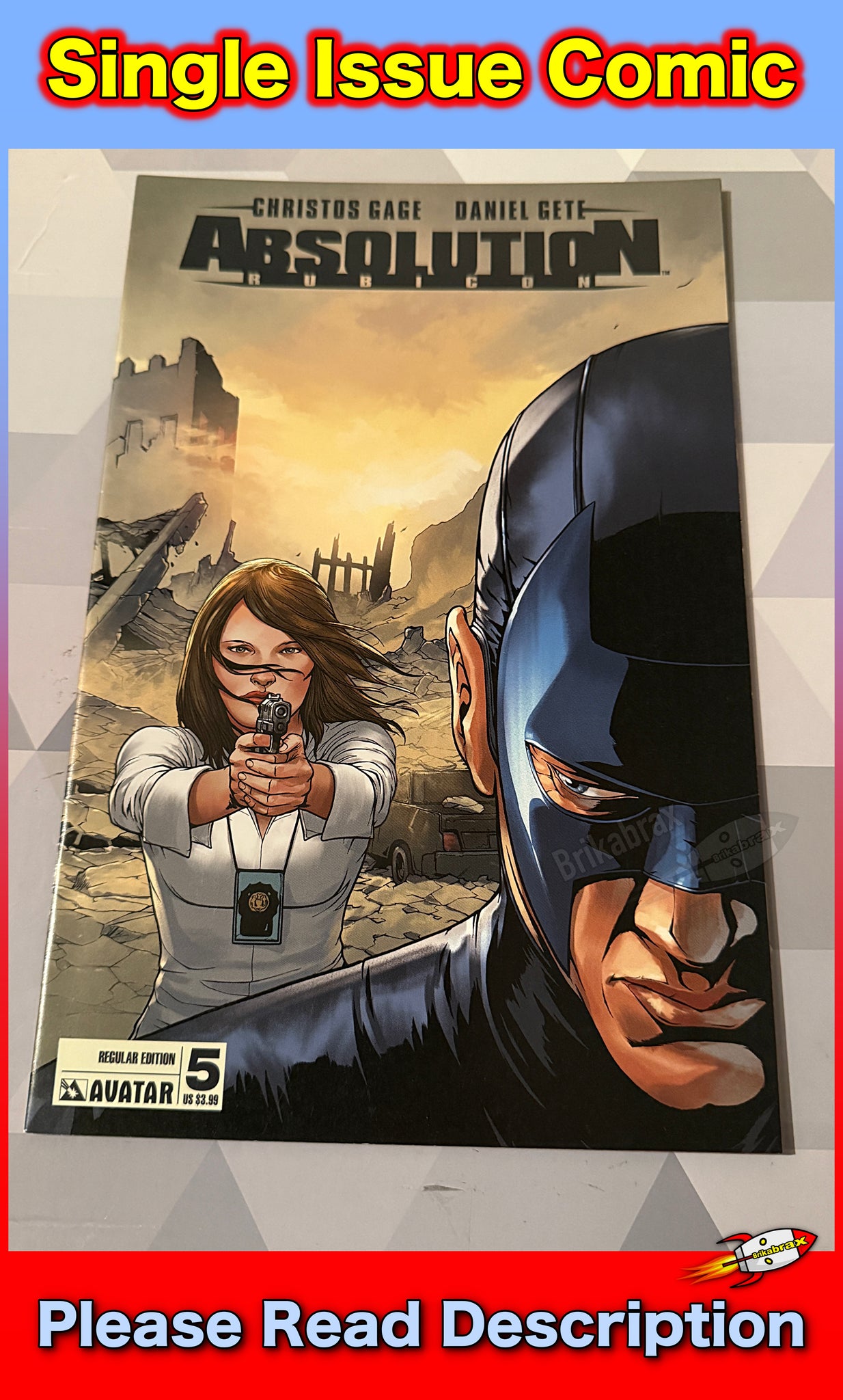 Avatar Comics Absolution Rubicon No. 5 Oct 2013 Regular Edition (Used Comic)