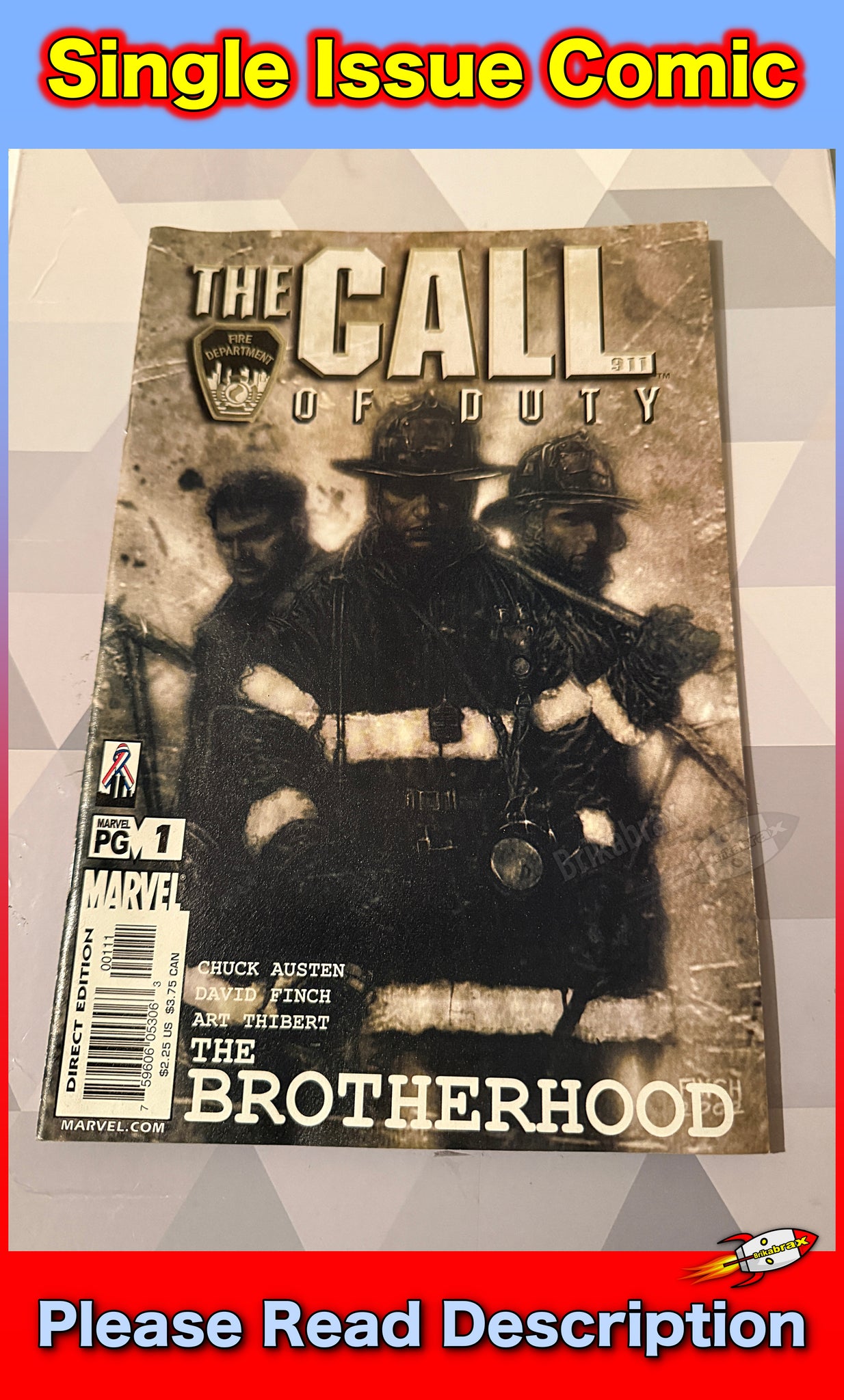 The Call Of Duty: The Brotherhood #1 (2002) Marvel Comics (Used Comic)