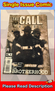 The Call Of Duty: The Brotherhood #1 (2002) Marvel Comics (Used Comic)