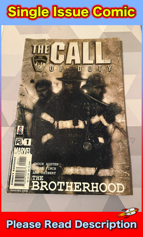 The Call Of Duty: The Brotherhood #1 (2002) Marvel Comics (Used Comic)