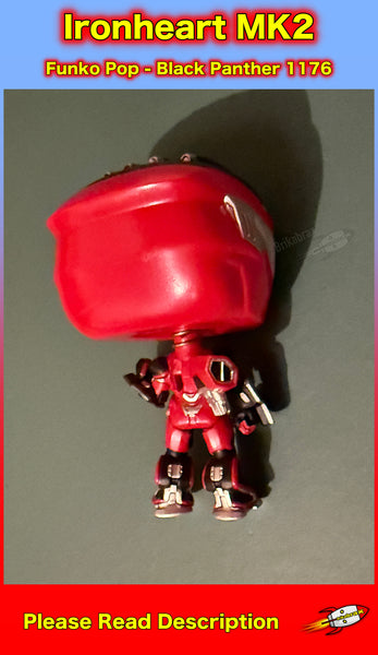 Funko Pop! Marvel Studios Black Panther Ironheart MK2 Fig #1176 Wakanda Forever (SOLD USED - NO BOX)