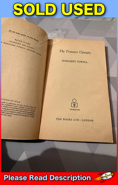 The Treasure Upstairs by Margret Powell (Pan Paperback Book 1972)