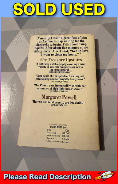 The Treasure Upstairs by Margret Powell (Pan Paperback Book 1972)