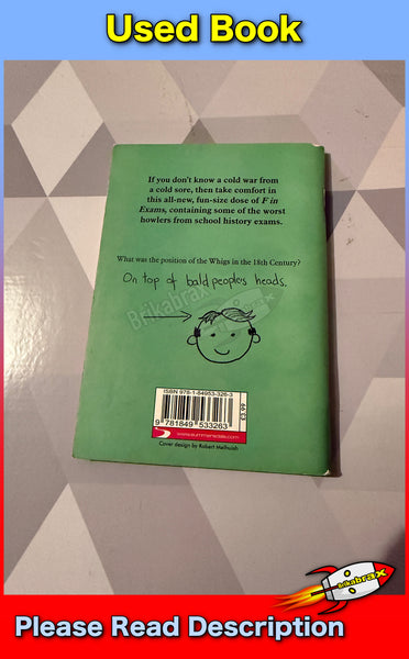 F In History by Richard Benson (Small Paperback Book 2012)