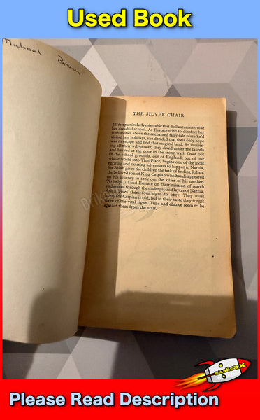 The Silver Chair by C S Lewis (Paperback 1980 Published by Lion Books)