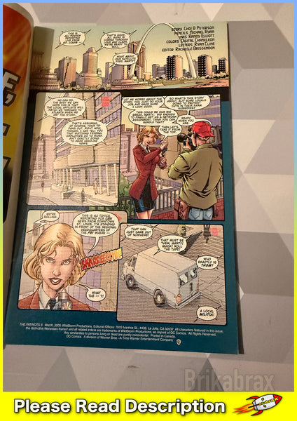 Wild Storm Comics The Patriots #3 (Issue 3) Marcg 2000 (Used Single Issue Comic)