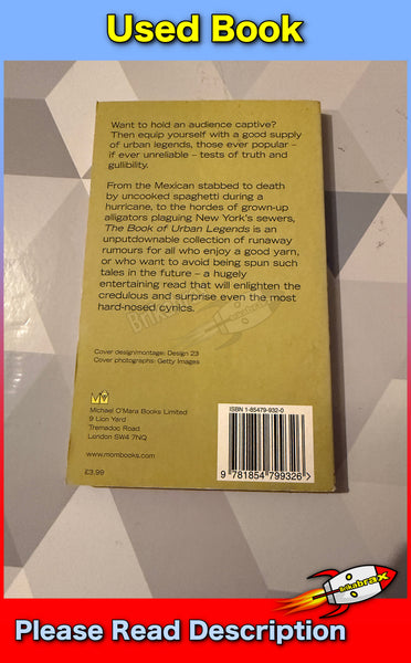 The Book of Urban Legends by Robin Reeve (Paperback 2002)