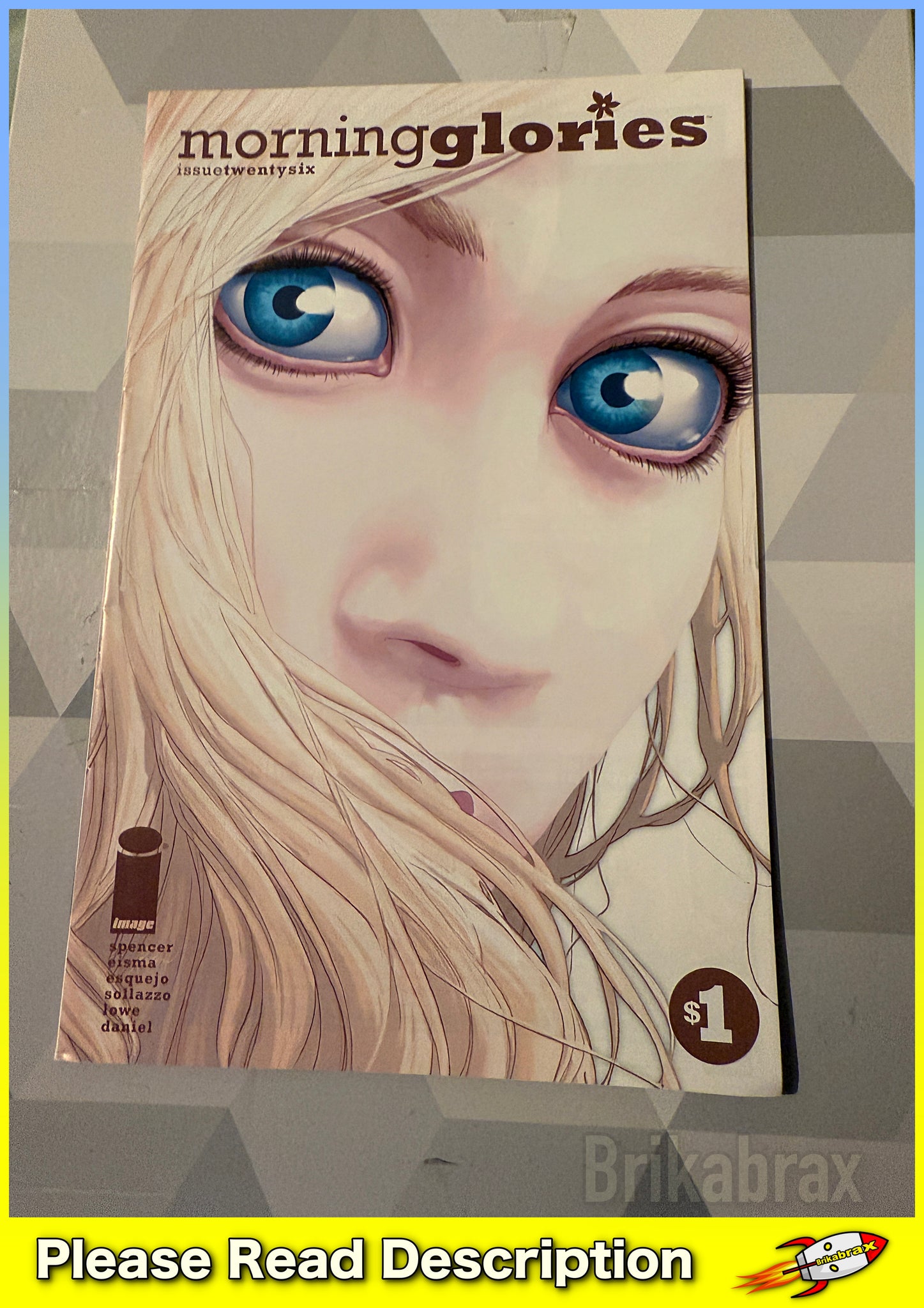 Image Comics Morning Glories Issue 26 - MAY 2013 (Used Single Issue Comic)