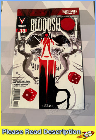 Bloodshot Harbinger Wars #13 Valiant Comics (USED)