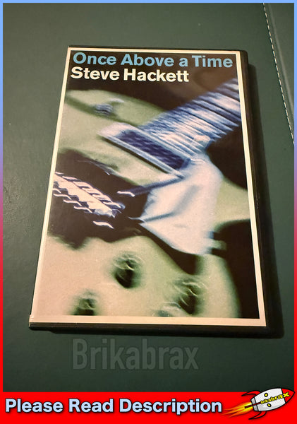 Steve Hackett: Once Above a Time - Live in Europe DVD (2004) PAL Region 0 With Booklet - SOLD USED