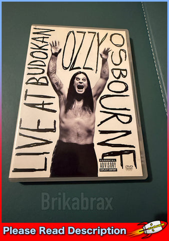 Ozzy Osbourne: Live at the Budokan DVD (2002) Cert E - PAL Region 0 SOLD USED