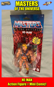 Masters of the Universe Origins He-Man 6" Action Figure by Mattel Brand New (2021)