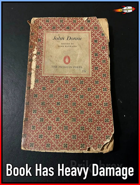 John Donne (Penguin Poets) (Paperback 1963) A Penguin Book Heavy Damage to Book