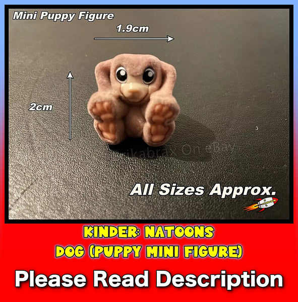 Kinder: Natoons Dog (Puppy Mini Figure)