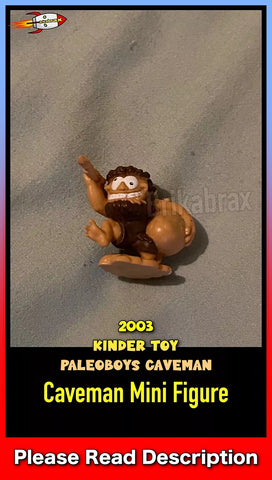 Kinder Toy: Paleoboys Caveman Mini Figure 2003