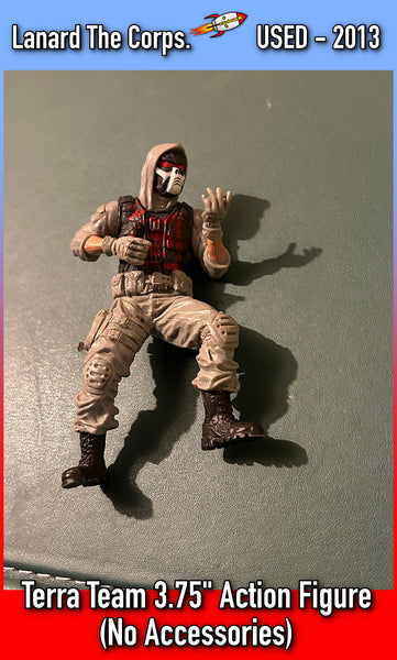 Lanard: The Corps Terra Team 3.75" Action Figure (No Accessories) 2013 - USED