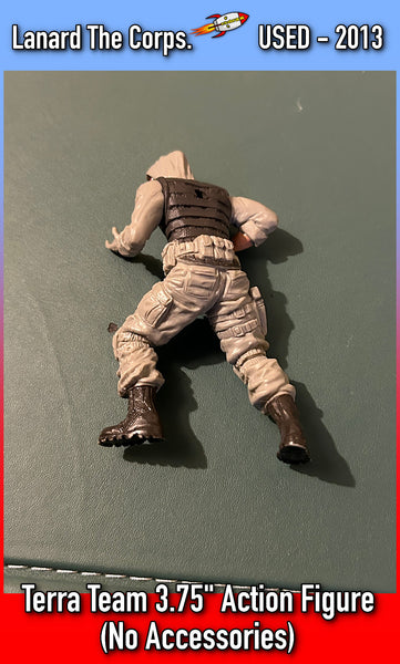 Lanard: The Corps Terra Team 3.75" Action Figure (No Accessories) 2013 - USED