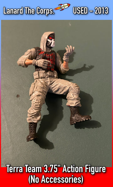 Lanard: The Corps Terra Team 3.75" Action Figure (No Accessories) 2013 - USED