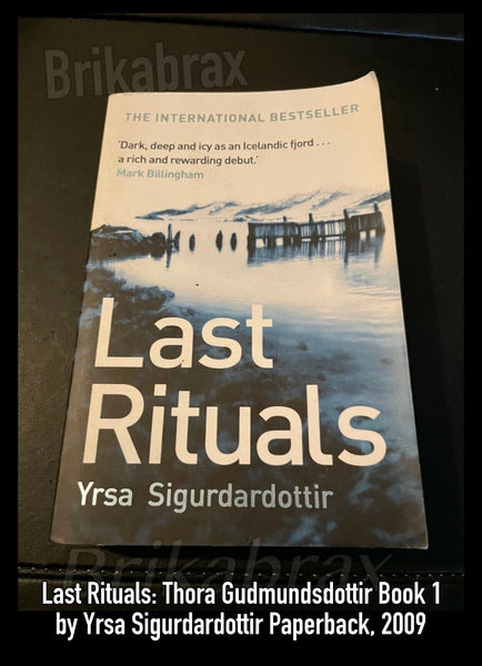 Last Rituals By Yrsa Sigurdardottir, Bernard Scudder Paperback Book 2009