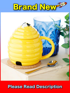 Beehive Shaped Ceramic Mug