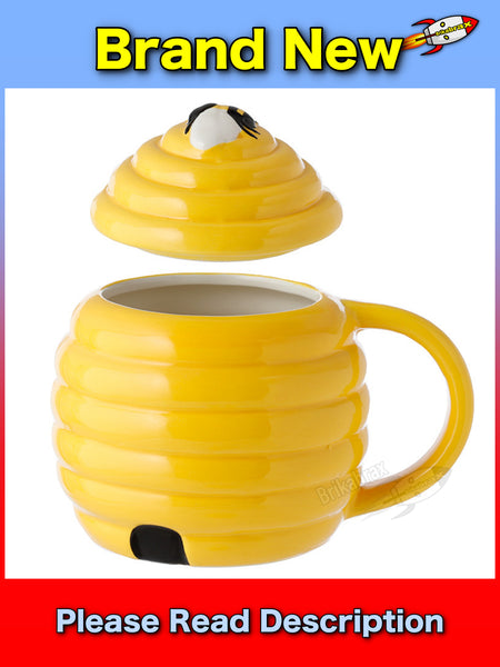 Beehive Shaped Ceramic Mug