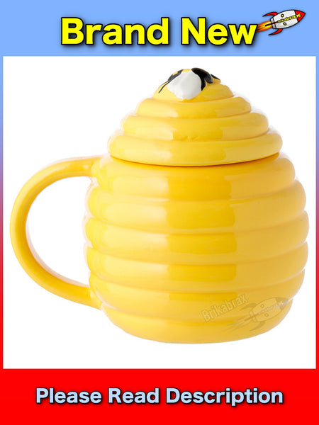 Beehive Shaped Ceramic Mug