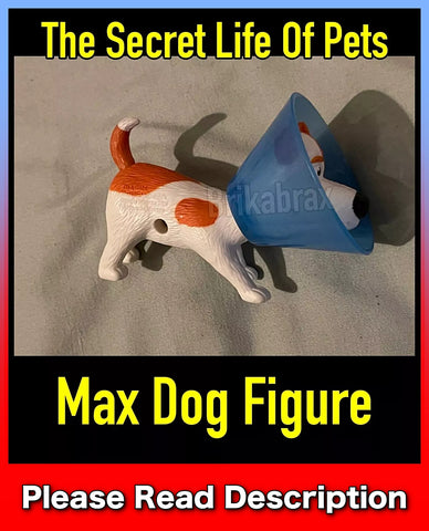 Max The Dog - The Secret Life of Pets Action Figure (Used) McDonalds Toy