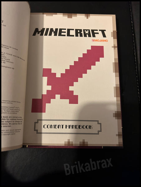 Mincraft Combay Handbook - Hardback Book SOLD USED