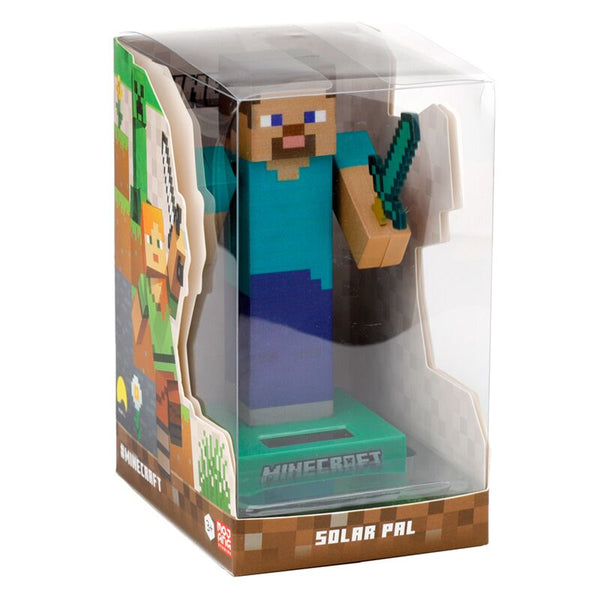 Minecraft Steve Solar Pal - New Boxed