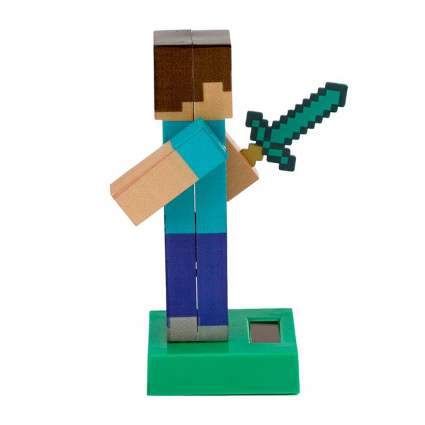 Minecraft Steve Solar Pal - New Boxed