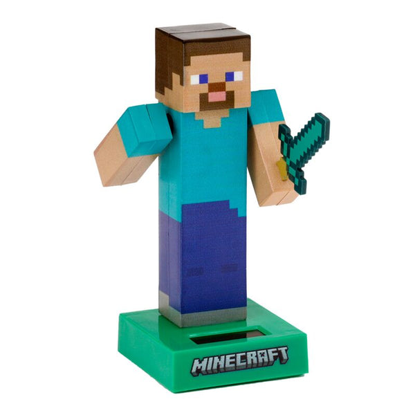 Minecraft Steve Solar Pal - New Boxed