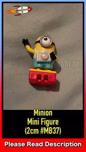 Minion Mini Figure (Size 2cm #MB37) Kinder Style Toy