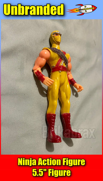 Ninja Action Figure 5.5" Figure (Bootleg Unbranded) No Accessories Supplied #A11
