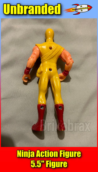 Ninja Action Figure 5.5" Figure (Bootleg Unbranded) No Accessories Supplied #A11