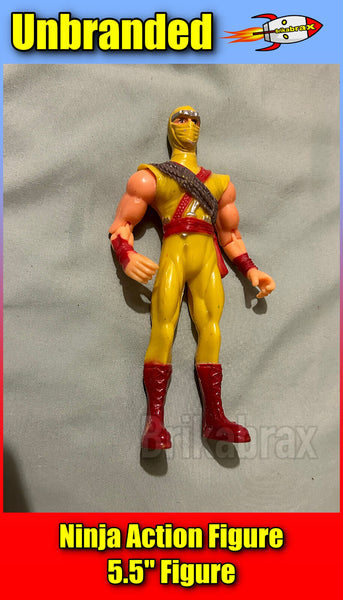 Ninja Action Figure 5.5" Figure (Bootleg Unbranded) No Accessories Supplied #A11