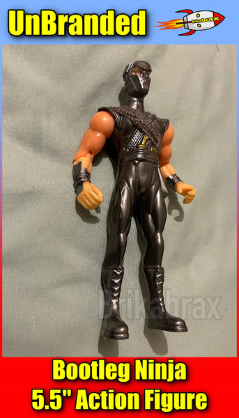 Ninja Action Figure 5.5" Figure (Bootleg Unbranded) No Accessories Supplied #A7