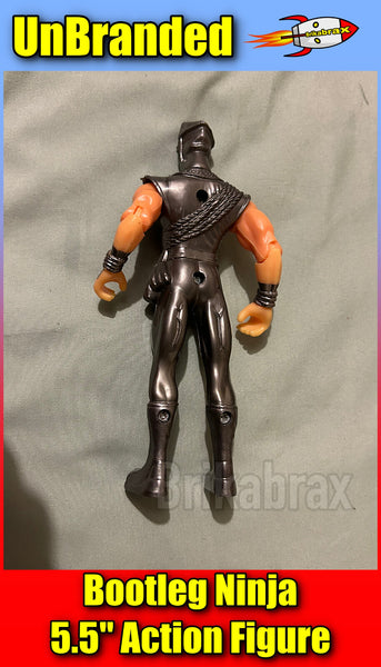 Ninja Action Figure 5.5" Figure (Bootleg Unbranded) No Accessories Supplied #A7