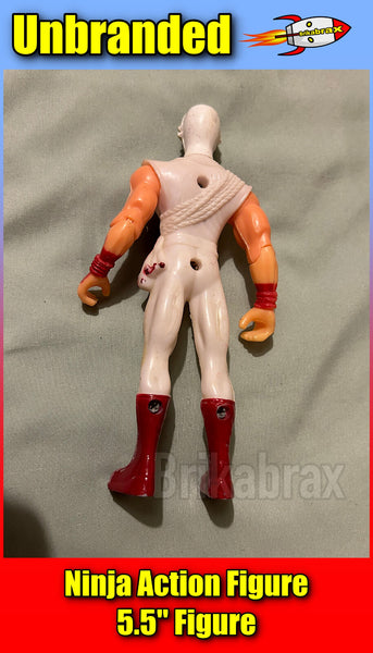 Ninja Action Figure 5.5" Figure (Bootleg Unbranded) No Accessories Supplied #A8