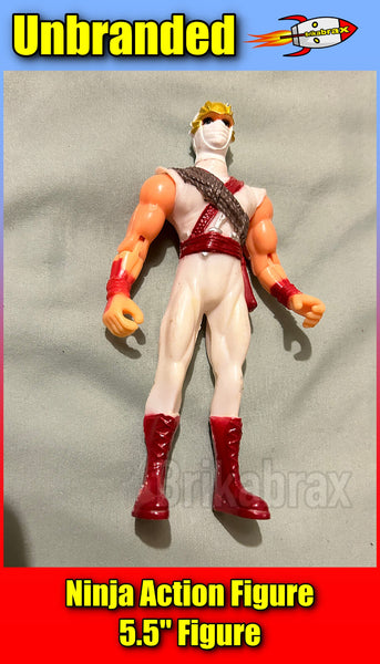 Ninja Action Figure 5.5" Figure (Bootleg Unbranded) No Accessories Supplied #A8
