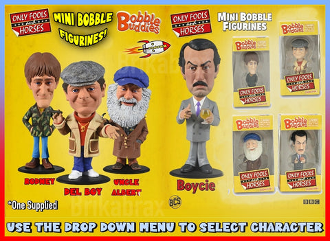 Big Cheif Studios: Only Fools & Horses Mini Bobble Heads - New (Select Item)