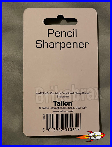 Pencil Sharpener - For Standard Sized 8mm Pencils - New Sealed (One Supplied)