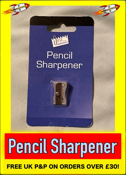 Pencil Sharpener - For Standard Sized 8mm Pencils - New Sealed (One Supplied)