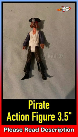 Pirate Action Figure 3.5"