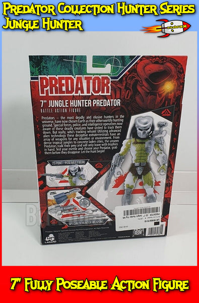 Predator Collection Hunter Series Jungle Hunter 7" Fully Poseable Action Figure New Sealed