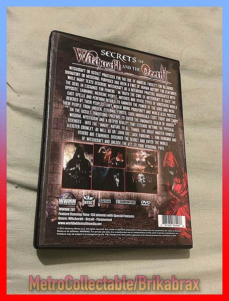 Secrets of Witchcraft and the Occult (1-Disc DVD) NTSC Region 1 DVD (See Description) USED