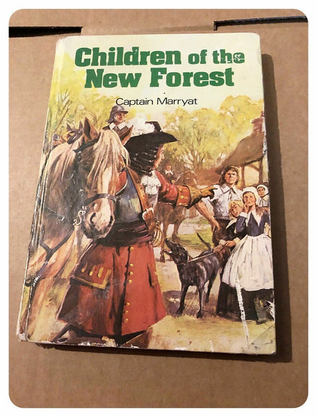 The Children of the New Forest A Purnell Classic - Captain Marryat Hardback Book 1976