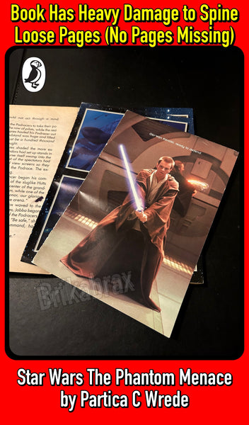 Star Wars The Phantom Menace by Partica C Wrede Paperback Book Scholastic Edition