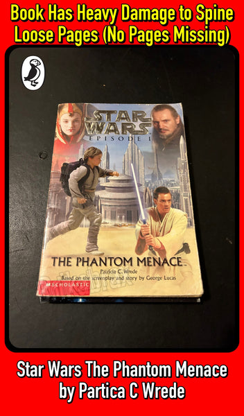 Star Wars The Phantom Menace by Partica C Wrede Paperback Book Scholastic Edition