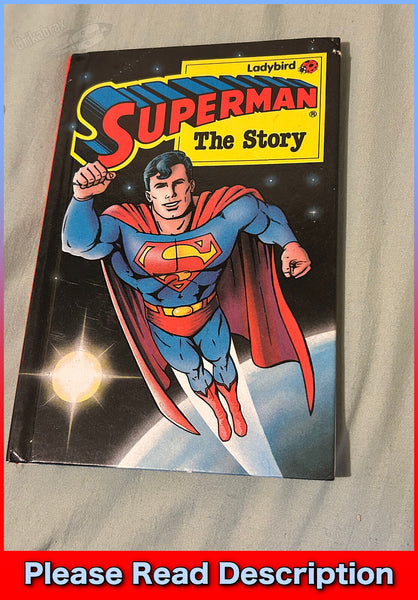 Superman: The Story by David Levin - 1989 Ladybird Small Hardback Book (USED)